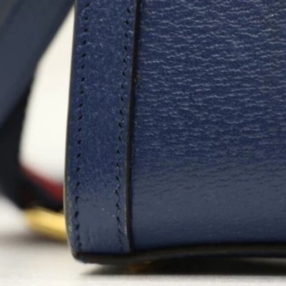 GUCCI Diana NM Bamboo Handle Tote Leather Mini - Blue - Picture 3 of 13